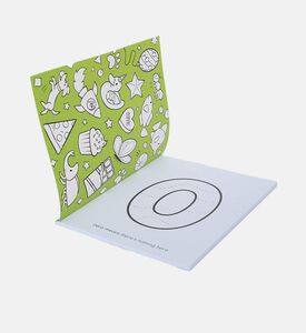 كتاب تلوين أشكال وأرقام للأطفال الصغار 124