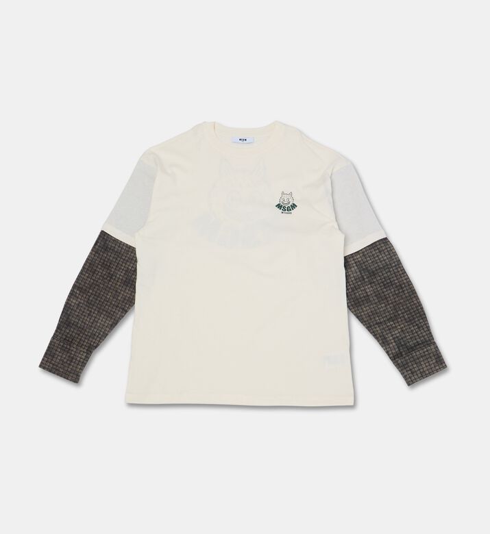 MSGM Layered Long-sleeve T-shirt, Packshot View