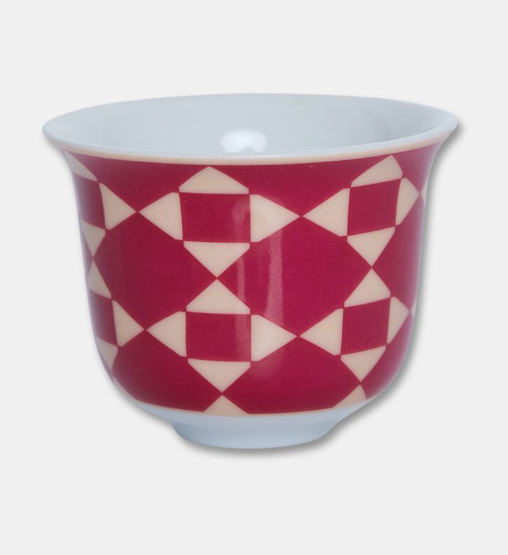 Silsal Bahja 6-piece Arabic Coffee Cups Set, Packshot View