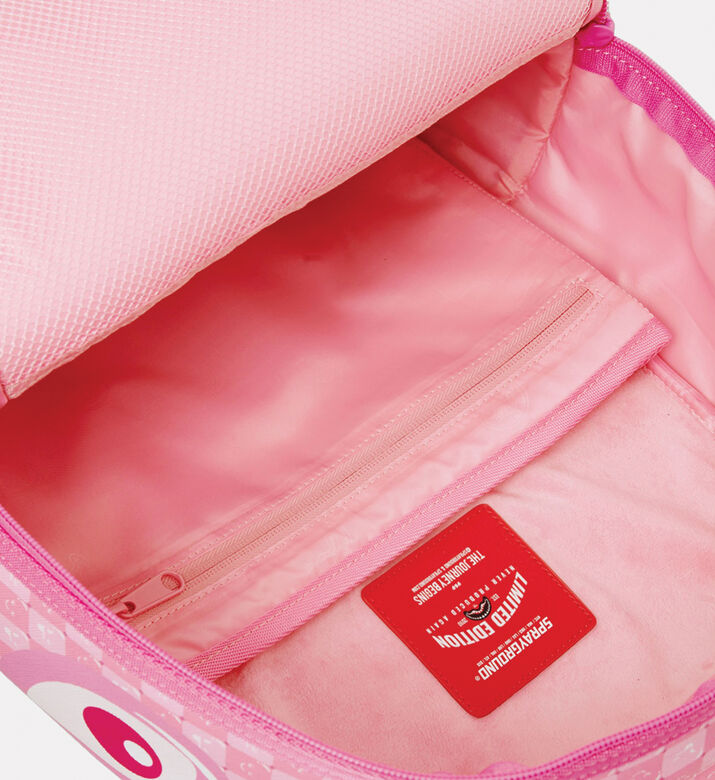 Sprayground Backpack Pink New Check Faces, Packshot View