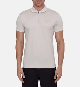 قميص بولو بتفاصيل متباينة