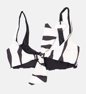 Palmacea Stripe-print Pearl Ring Top, Packshot View