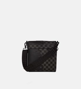 حقيبة ماسنجر بتصميم قرش غير مكتمل