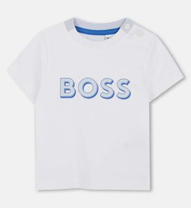 طقم أطفال بطبعة شعار على كامله