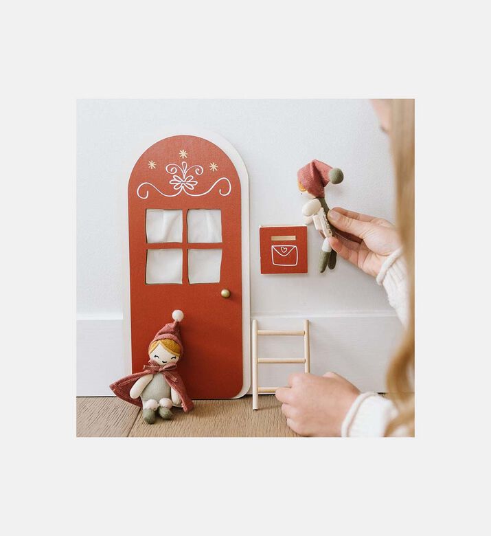Elf Door Christmas Toy Set Elf Door Christmas Toy Set