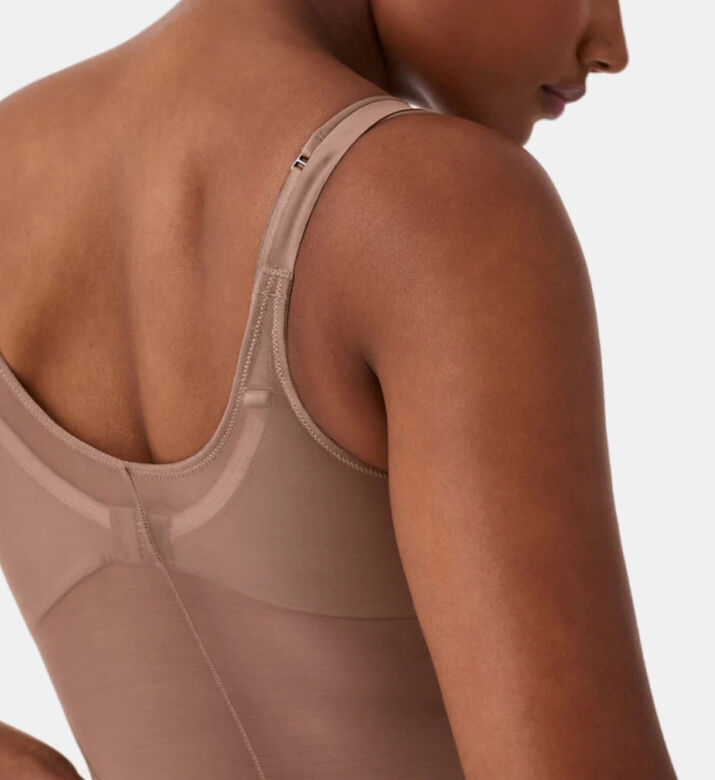 Open-bust Mid-thigh Bodysuit