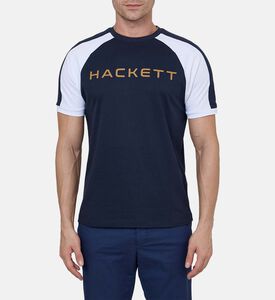 تيشيرت قطن بطبعة شعار