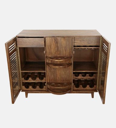 Eclipse Rotating Door Bar Cabinet