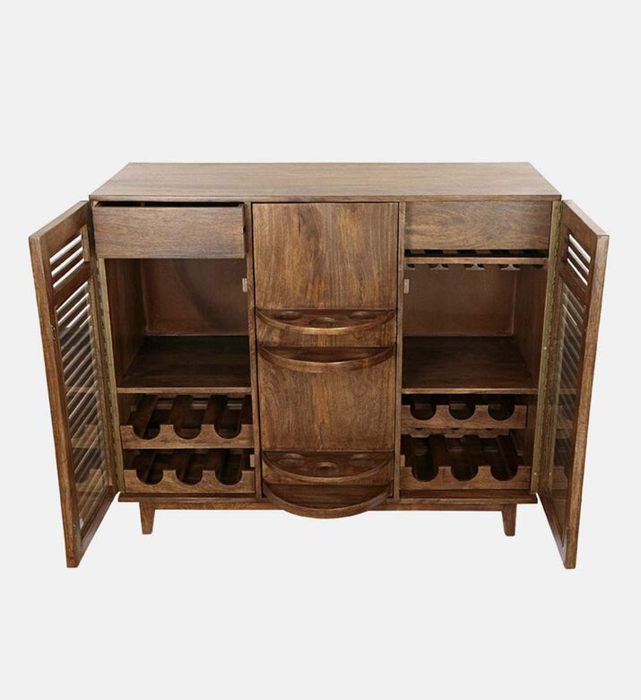 Eclipse Rotating Door Bar Cabinet