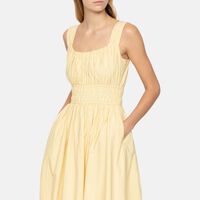 Emmet Bubble Hem Midi Dress