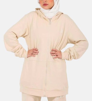 Unisex Back Logo-print Oversized Hoodie