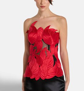 Savanna Top Grandeur, Red, S, Model View