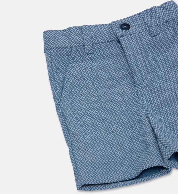 Jules & Juliette Paris Cotton Patterned Regular-fit Shorts, Packshot View