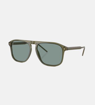 Square Full-rim Sunglasses 58