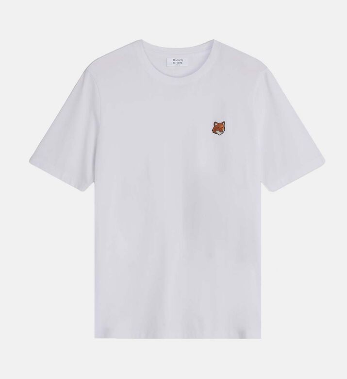 Classic Fox-embroidery Regular-fit T-shirt