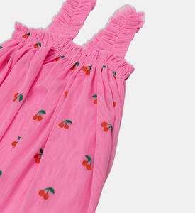 Embroidered Sleeveless Flared Dress Embroidered Sleeveless Flared Dress