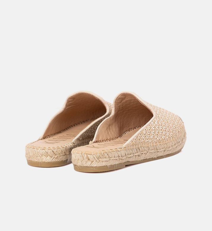 Black Jute Sole Mules Black Jute Sole Mules