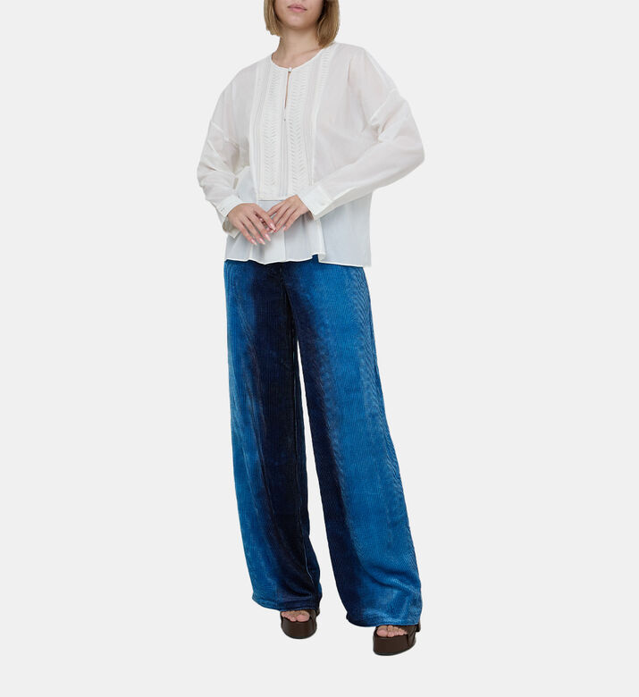 Voile Plastron Georgette Shirt Voile Plastron Georgette Shirt