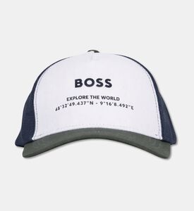 Boss Twill Mesh Trucker Cap, Packshot View