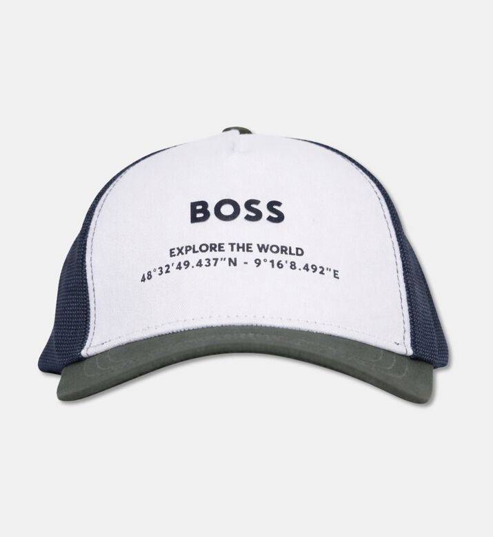 Boss Twill Mesh Trucker Cap, Packshot View