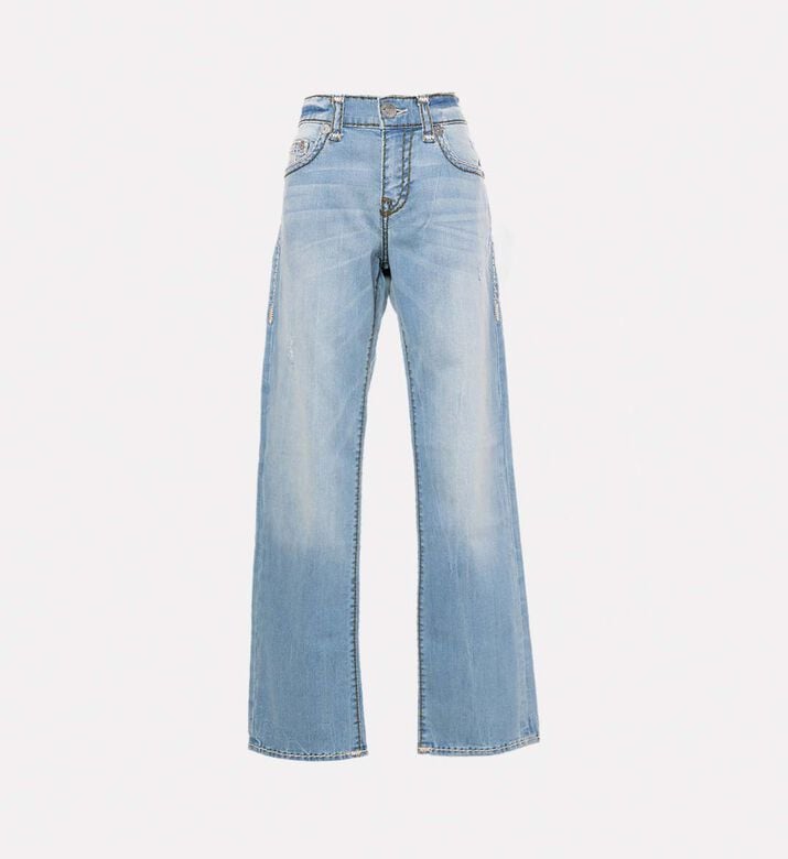 Classic-cut 5-pockets Denim Pants Classic-cut 5-pockets Denim Pants
