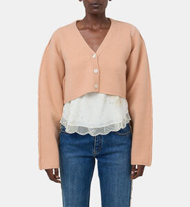 Long-sleeve Cropped Cardigan Long-sleeve Cropped Cardigan