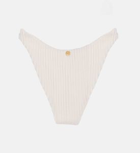 Palmacea Solid High-cut Bikini Bottom, Packshot View