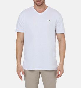 V-neck Pima Cotton Jersey T-shirt