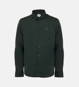 Slim Cotton Poplin Stretch Shirt