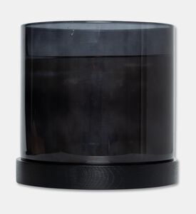 Life Style Home Sable Onyx Xxl Smoked Glass Candle, Packshot View