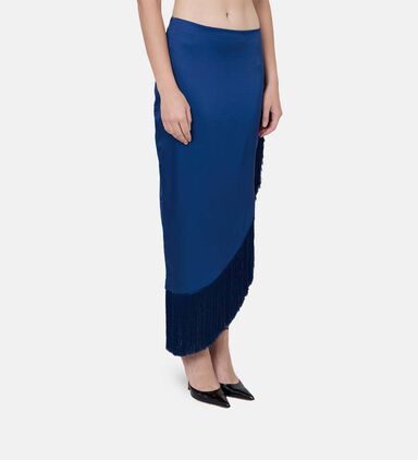 Asymmetrical Midi Skirt