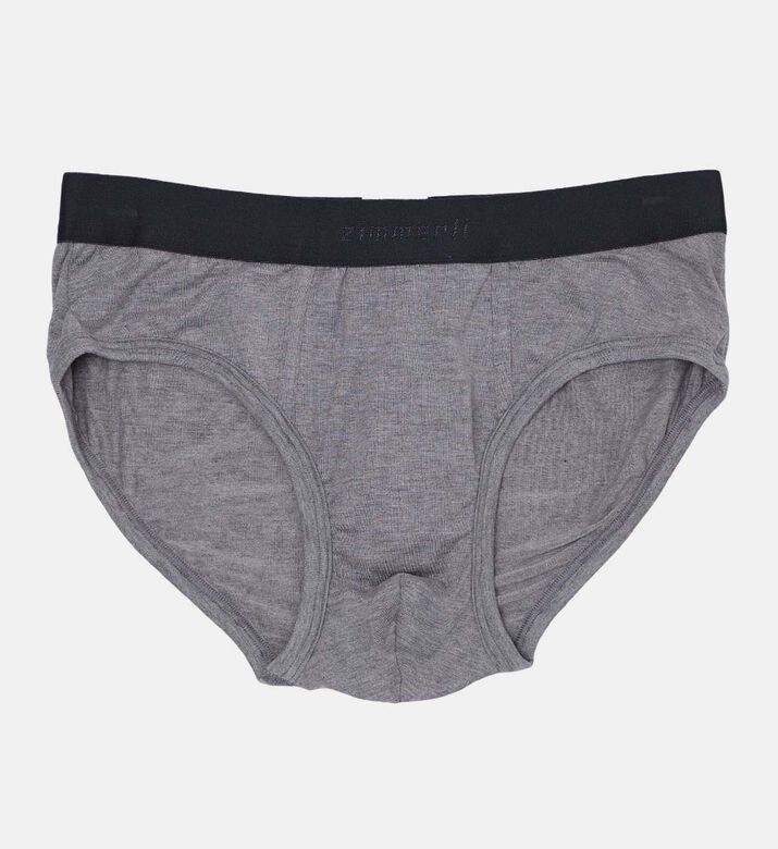 Logo-waist Low Rise Brief