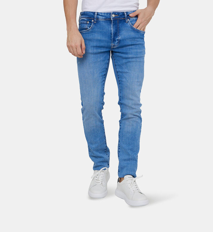 Slim-fit Soft Denim Pants