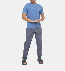 Checkered Elasticated Waist Pants Checkered Elasticated Waist Pants