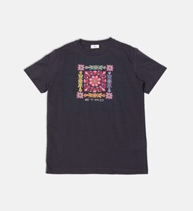 Cotton Floral-print Regular-fit T-shirt