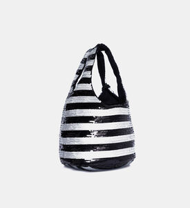 Mini Sequin Shopper Bag