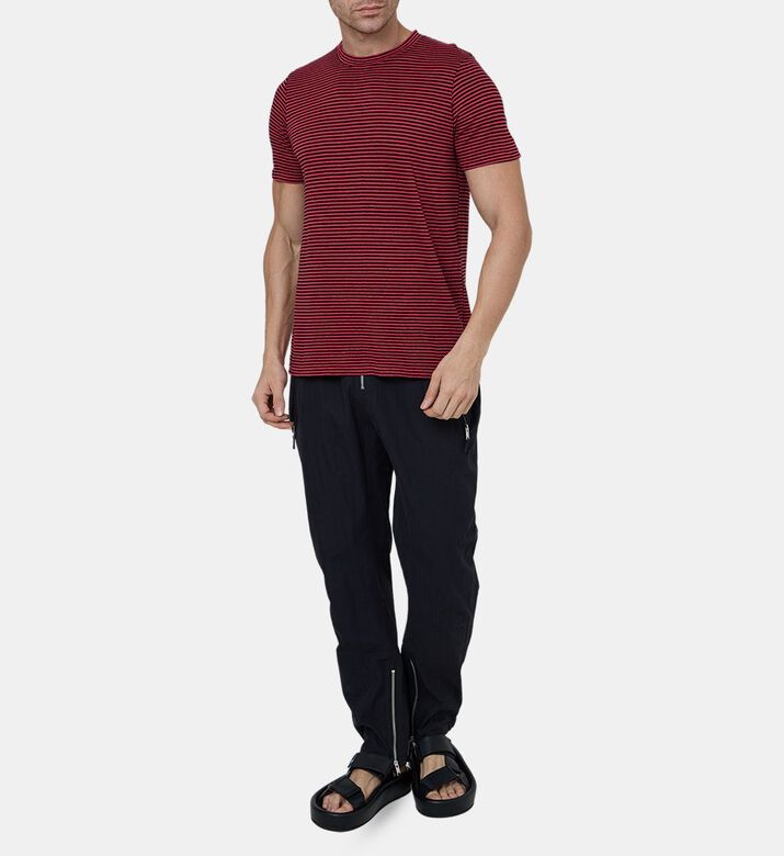 Leon Linen Stripped T-shirt