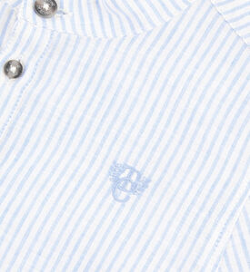 Boy Striped Linen Cotton Shirt