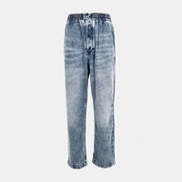 Elasticated-waist Jeans