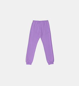 Fleece Elastic Waistband Pants