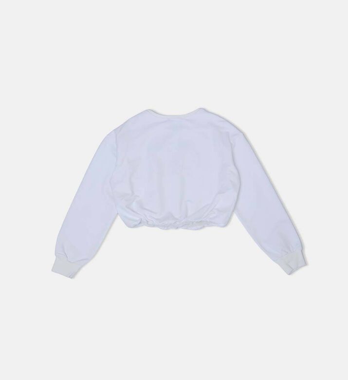 Embroidered Oval T Sweatshirt Embroidered Oval T Sweatshirt