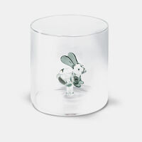 Rabbit Borosilicate Glass Tumbler