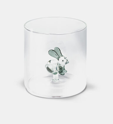 Rabbit Borosilicate Glass Tumbler