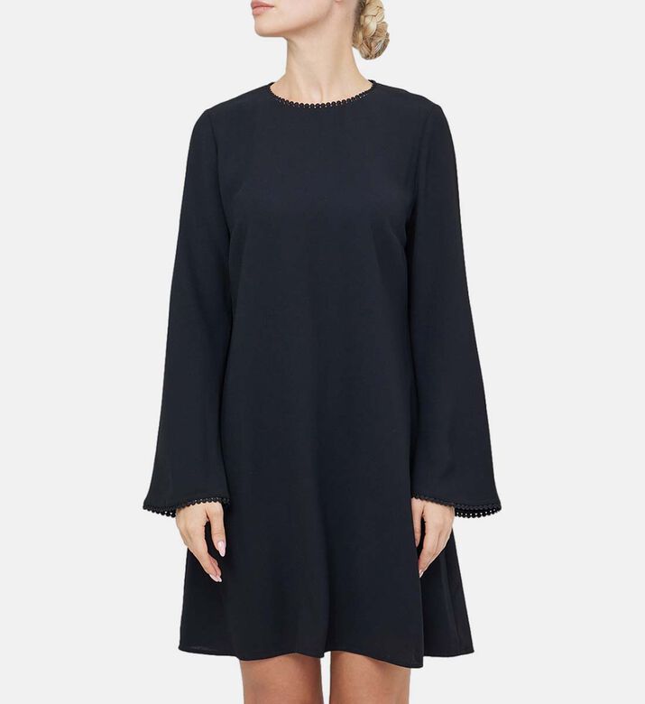 Raja Short Crepe Dress