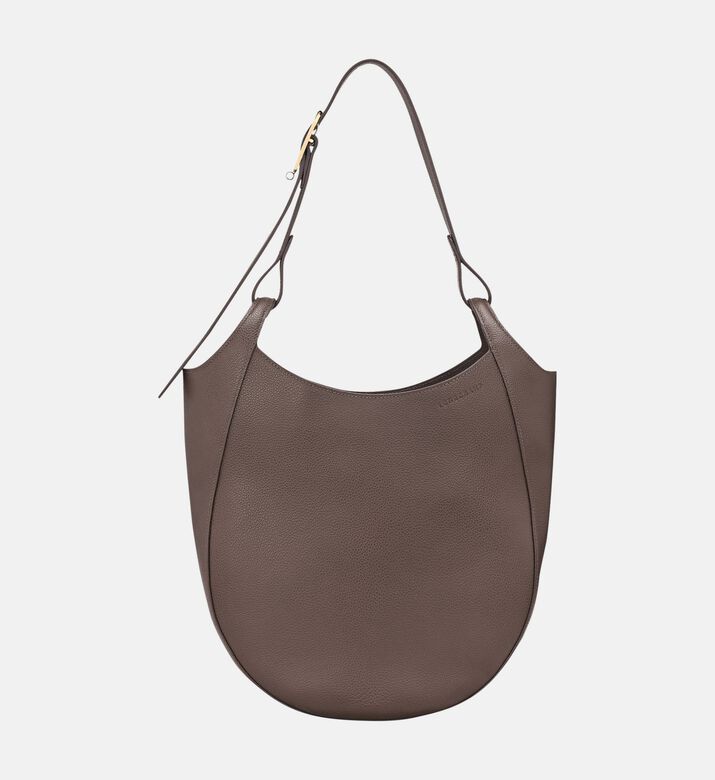 Longchamp Le Foulonne Hobo Bag, Grey, Packshot View