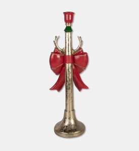 Clayre & Eef Candlestick Red Green, Packshot View