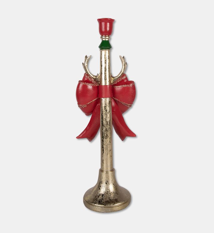 Clayre & Eef Candlestick Red Green, Packshot View