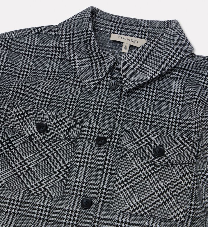 Twinset Checkered Long-sleeve Jacket, Packshot View