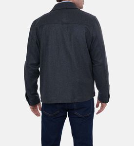 قميص فضفاض بصف أزرار