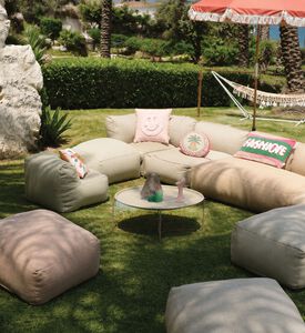 Home Deco and More Nirvana 1-seater Sofa, Orange, Packshot View